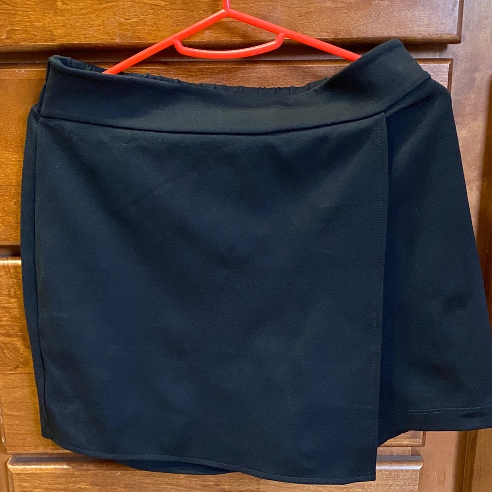 Jet Black Tennis Wrap Skort Small NWT Activewear Summer Athletic Fall